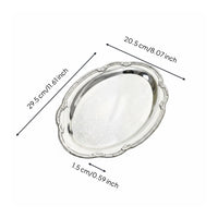 Jewelry Display Tray Embossed Table Decor Multi-Purpose for Wedding