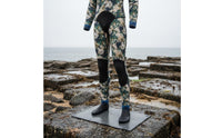 Hooded Wetsuit Padded Chest and Knees Hooded Diving Suit Two-Piece Spearfishing Suit High Elasticity