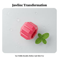 Silicone Jaw Exerciser, Adjustable Facial Muscle Chewing Device for Jawline, Compact, Multi-Color, Random Design