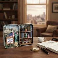 USA 250th Anniversary Miniature Scene Commemorative Edition Pocket Tin Miniature