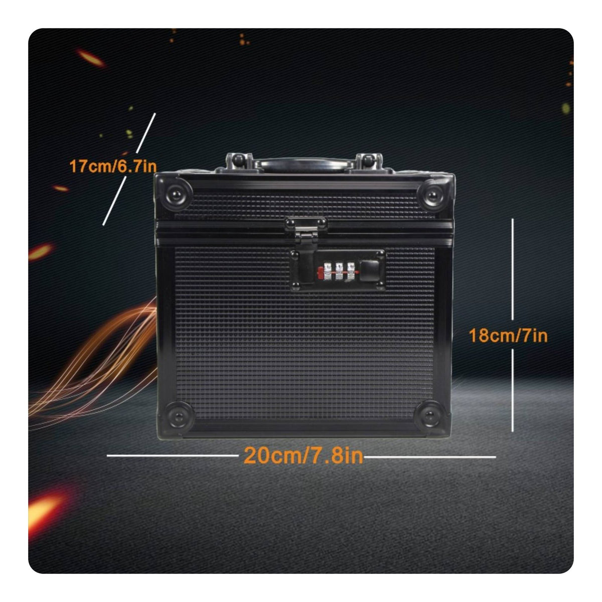 Graded Card Storage Box Shockproof for Travel