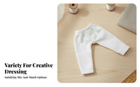 OB11 Doll Pants Solid Designs OB11 Doll Clothes Fashionable Miniature Pants for Hobbyists, Display