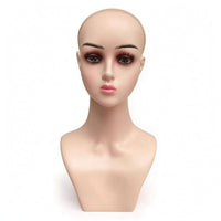 Mannequin Head Display Form Smooth Surface Hairpiece Display Head Easy to Use