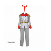 Character Costume with Mask Theatrical Outfit Pointed for Cosplayers