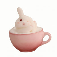 Pendant with Teacup Cute Bunny Pendant Kawaii for Teens