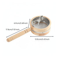 Ginger Moxibustion Box Natural Wood Portable Moxa Box Easy to Use for Home Spa