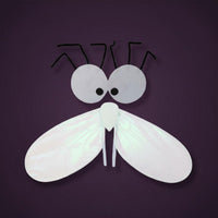 Fly Wings and Antennae Headband Lightweight Wings and Eye Mask for Adults