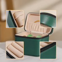 Bangle Organizer Box Zippered Bangle Storage Box Travel-Friendly for Women