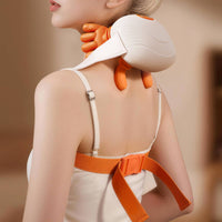 Neck and Shoulder Massager Curved Design Wellness Equipment 2 Modes