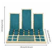 Earring Display Stand Wooden Earring Display Board Multi Opening