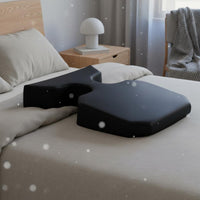 Breast Relief Plush-Soft Material Cross-Shaped Prone Pillow Long-Lasting PU