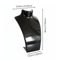 Portrait Neck Display Rack Elegant Design Jewelry Mannequin Display Stable Base