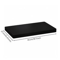 Black Velvet Jewelry Stand Set Elegant Band Holder Stand Space-Saving