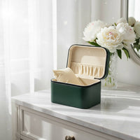Jewelry Gift Box Soft Interior Lining Zippered Bracelet Box Wristwatch Display Holder Abrasion Protection for Travelers