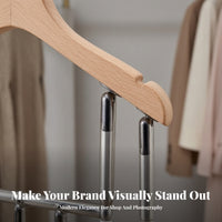 Long-Lasting Metal Telescopic Photo Display Hanger Invisible Garment Hanger