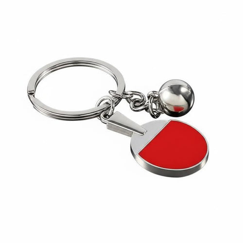Zinc Alloy Rotating Sports Ball Keychain Creative Gift Rotatable Basketball Keyring Long-Lasting Metal for Men, Backpack Decoration