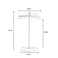 Multi-Functional Rotating Necklace Holder Storage Decor Tabletop