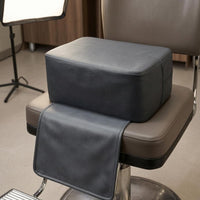 Salon Booster Seat Black Haircut Chair Booster Rectangular for Children