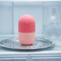 Silicone Facial Ice Mold Domed Face Massager Rounded