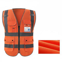 Reflective Safety Vest Long-Lasting High Visibility Vest Lightweight
