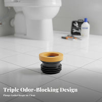 Toilet gasket Kit Thickened Design Plumbing Hardware Universal Fit