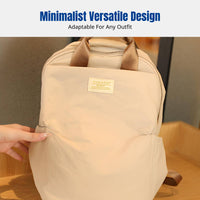 Soft Nylon Backpack, medium size, ergonomic pressure relief, durable, urban casual travel