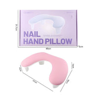 U-Shaped Nail Art Hand Pillow Detachable Nail Tech Hand Pillow Ergonomic