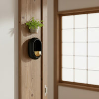 Japanese Design Wind Bell Clear and Healing Sound Brass Entry Chime for Entryway