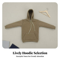 1/6 Scale Hoodie With Drawstring Hood Miniature Hooded Sweatshirt
