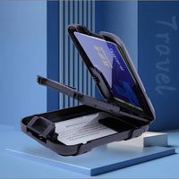 Blocking Wallet Compact Design Credit Card Protector Case Large Capacity