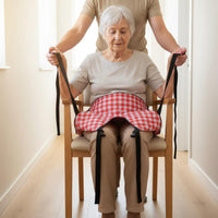Stair Climbing Transfer Belt Reduces Strain Elderly Mobility Support Harness Adjustable Straps Adult Carrier for Caregivers