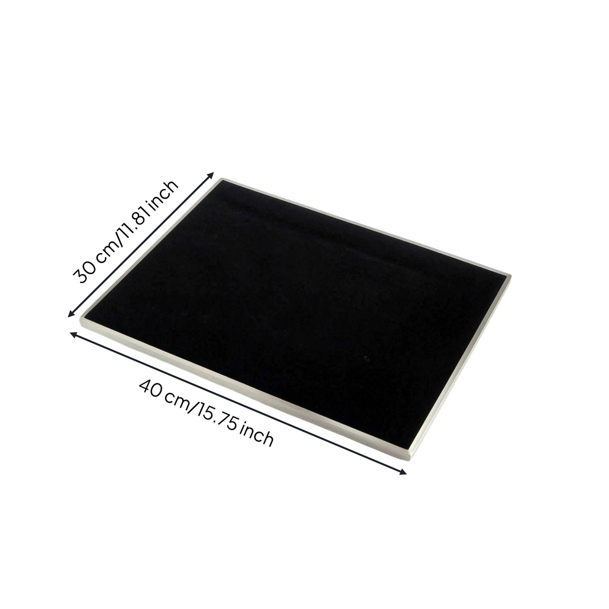 Jewelry Display Tray Soft-Textured Accessory Organizer Tray Rectangular Minimalist for Collectors, Vanity, Dresser