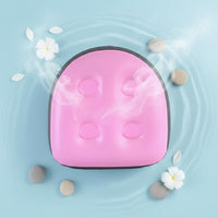 Inflatable Bath Seat with Suction Cups Massage Surface Spa Booster Seat Waterproof Booster Pad for Elderly
