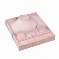 Layered Jewelry Display Flat Base Necklace Tray Safeguarding Surface