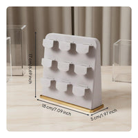Microfiber Jewelry Display Elegant Look Stud Earring Organizer Minimalist Design
