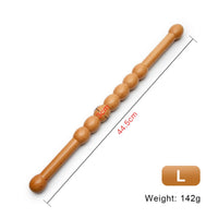 Wood Massage Easy to Clean Wooden Massage Roller Deep Tissue Body Contouring Roller for Salon