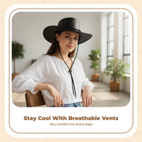 Women's Sun Hat, Wide Brim, UPF 50+, Breathable, Outdoor