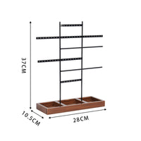 Earring Display Holder Versatile Earring Branching arrangementSaving Jewelry Rack for Vanity