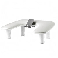 Manicure Hand Rest Phone Holder Padded Top U-Shaped Manicure Arm Rest PU-Covered