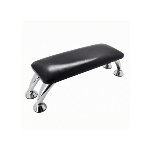 Pedicure Hand Rest Cushion Stainless Steel Legs Manicure Hand Rest Padded Top