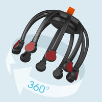 Electric Cephalopod Head Massager Portable Cephalopod Head Massager Rechargeable