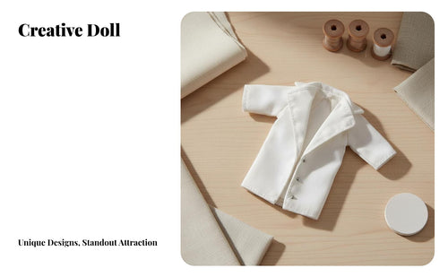 1/12 Doll Suit jacket Miniature Figure Doll Clothes Elegant Miniature Formal Wear for Hobbyists