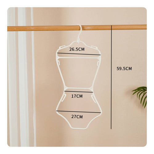 Non-Slip Swimsuit Hanger Long-Lasting Bathing Suit Display Rack Sleek Surface for Children, Retailers, Retail Shop, Boutique, Swimming Pool