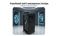 Multiple Compartments Locking Stylist Trolley 360° Rotating Wheels Multi-Drawer Tool Trolley Easy Movement Salon Equipment Heavy Duty for Hair Stylists, Hairstylists, Hairdressing Students, Barber Shop, Barbershop, Beauty Spa, Home