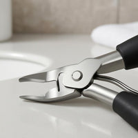 Manicure and Pedicure Kit Silver-Toned Finish Professional Nail Clipper Kit