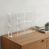 Rock Display Case Transparent Stone Display Box Dust Resistant for Collectors