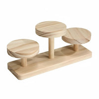 Tiered Wooden Display Stand Photography Stage Wood Display Riser