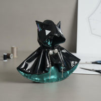 OB11 Cat Ear Cloak Chain Clasp Feature 1/12 Scale Doll Cloak