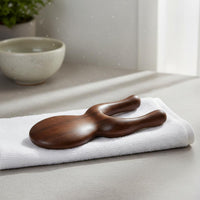 Frog Shaped Massage Tool Ergonomic Design Meridian Massage Comb Hand Polished