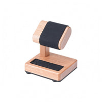 Watch Display Stand Rectangular Base Hardwood Timepiece Stand Tabletop Organizer